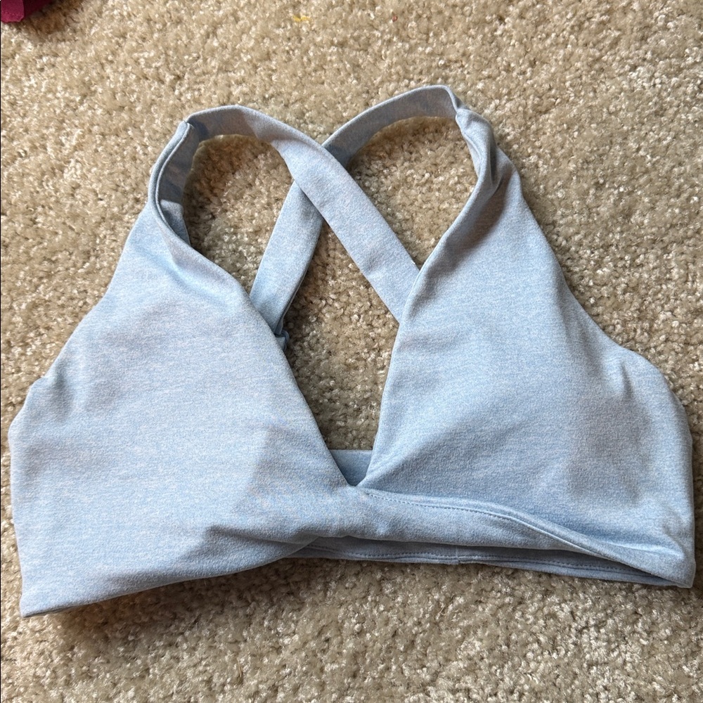 ILUS Light Blue Women's Activewear Bra S